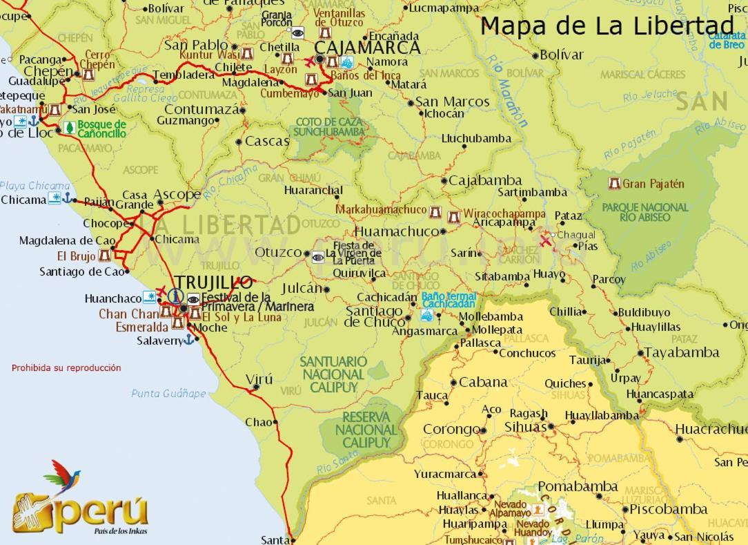 Hostal Donde Alberto Trujillo Bagian luar foto